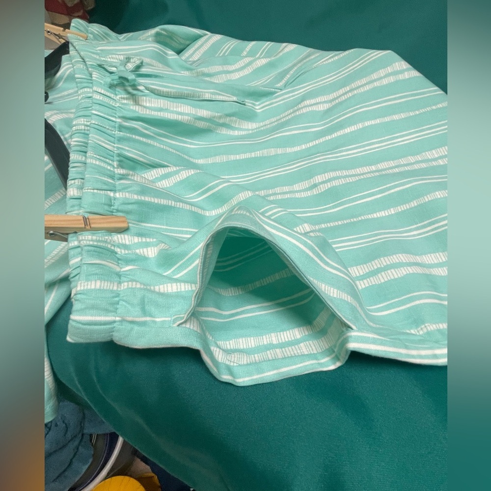 Sonoma Mint Green Striped Pajama Pants - Picture 9 of 9